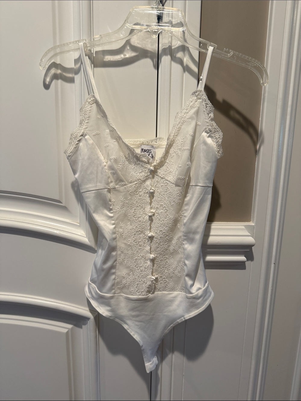 Princess Polly Lace-Front Bodysuit